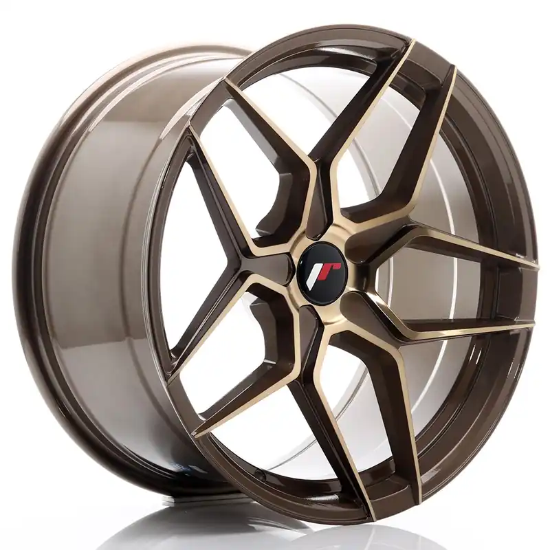 Preferatul clienților Janta aliaj 19” JR Wheels JR34 19×9,5 ET20-40 5H BLANK Platinum Bronze