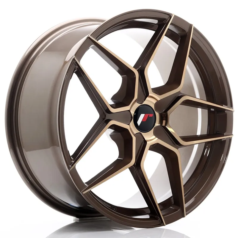 Janta aliaj 19” JR Wheels JR34 19×8,5 ET35 5×112 Platinum Bronze Promoție