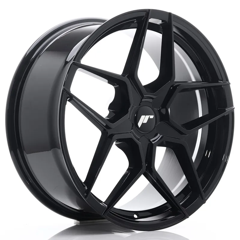 Janta aliaj 19” JR Wheels JR34 19×8,5 ET35 5×108 Gloss Black Ieftin