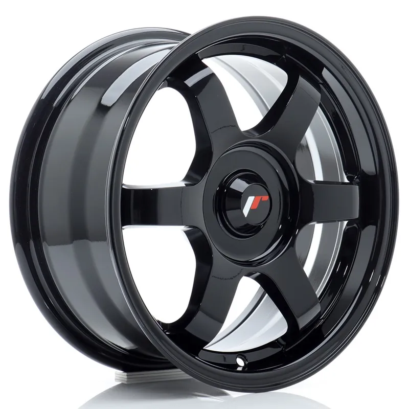 Janta aliaj 15” JR Wheels JR3 15×7 ET25-42 BLANK Gloss Black Reducere specială
