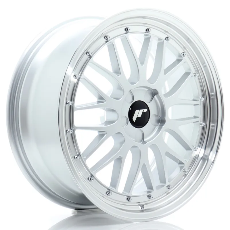 Bestseller Janta aliaj 19” JR Wheels JR23 19×8 ET20-40 5H BLANK Hyper Silver w/ Machined Lip
