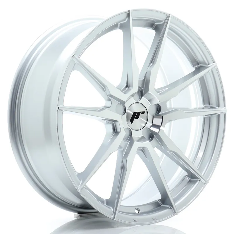Ofertă de sezon Janta aliaj 19” JR Wheels JR21 19×8 ET20-40 5H BLANK Silver Machined Face