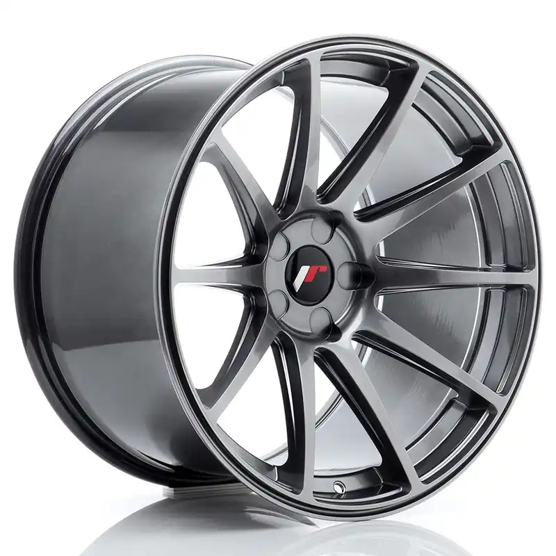 Janta aliaj 19” JR Wheels JR11 19×11 ET15-25 5H BLANK Hyper Black Reducere extra