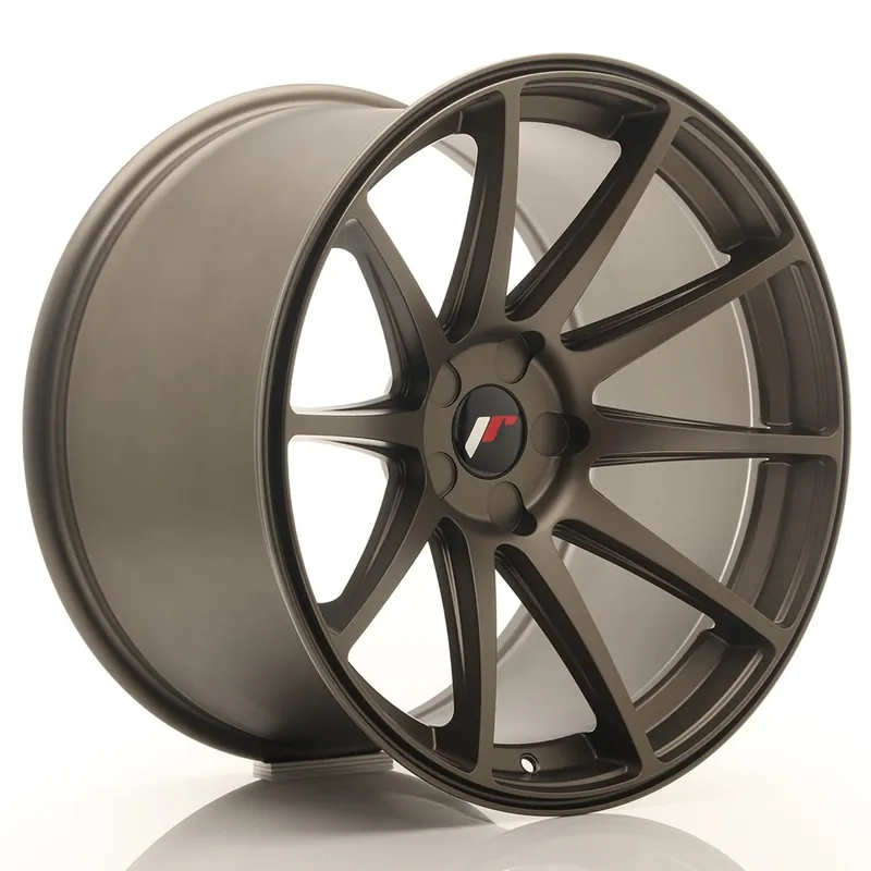 Janta aliaj 19” JR Wheels JR11 19×11 ET15-25 5H BLANK Matt Bronze Reducere extra