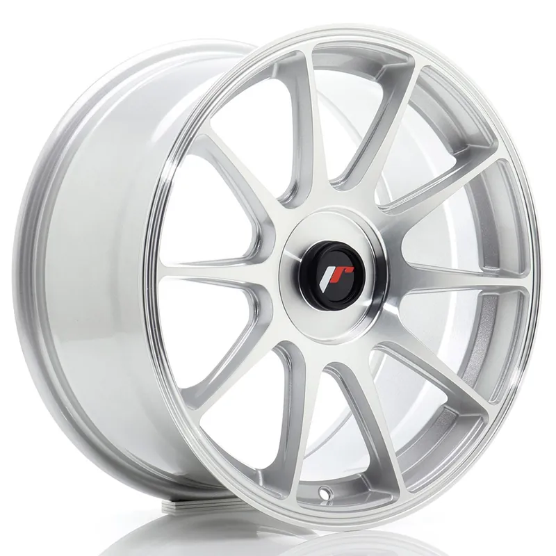 Janta aliaj 17″ JR Wheels JR11 17×8 ET20-35 BLANK Silver Machined Face Ofertă de sezon