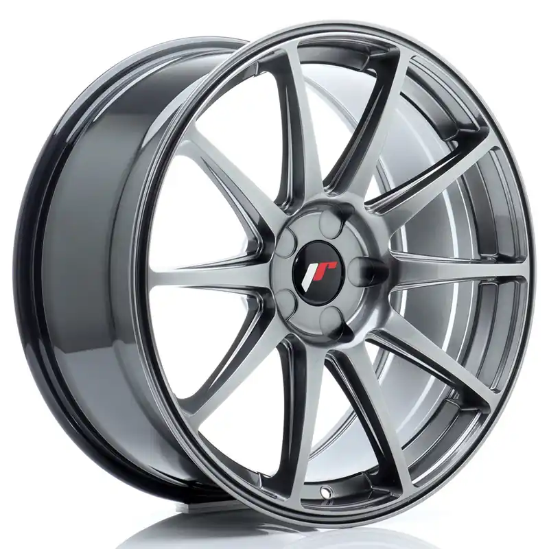 Janta aliaj 19” JR Wheels JR11 19×8,5 ET42 5×112 Hyper Black Doar azi