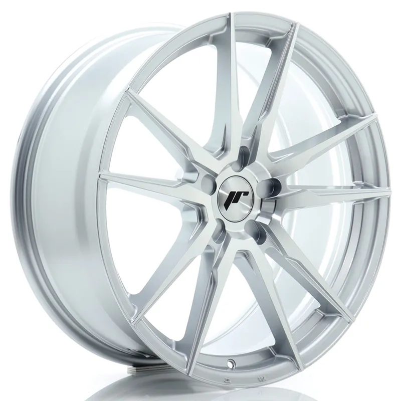 Transport gratuit Janta aliaj 20″ JR Wheels JR21 20×8 ET20-40 5H BLANK Silver Machined Face