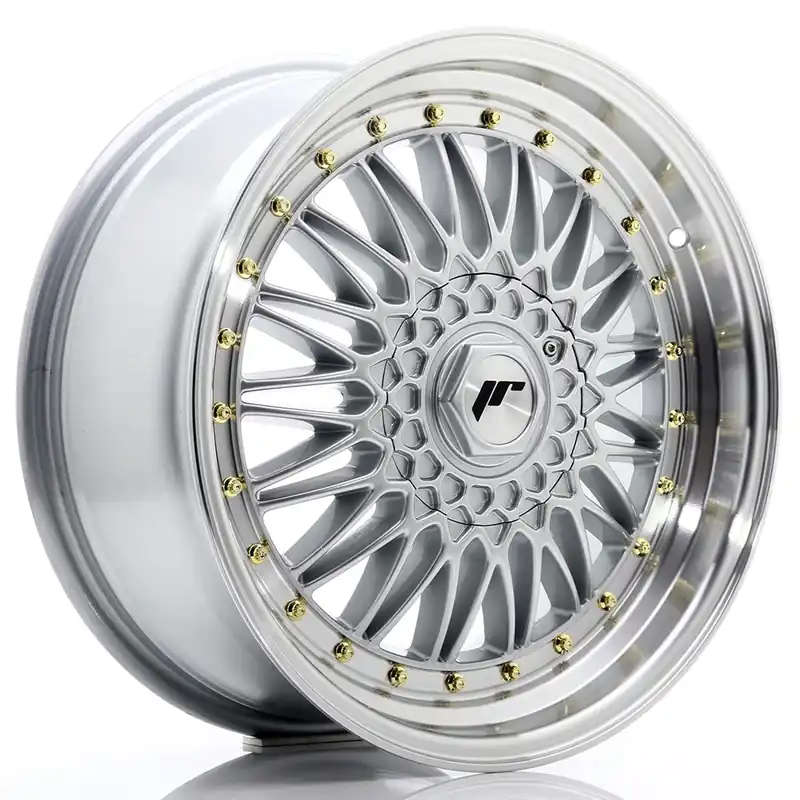 Janta aliaj 18″ JR Wheels JR9 18×8 ET35 5×100/120 Silver w/ Machined Lip Retur ușor