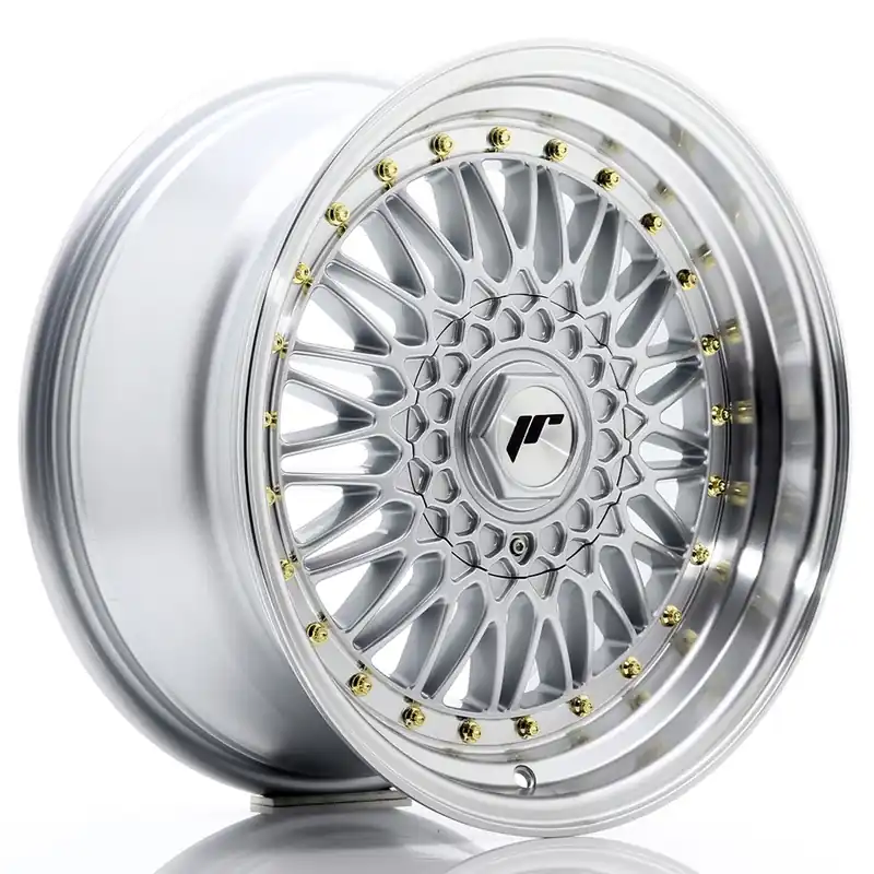 Janta aliaj 17″ JR Wheels JR9 17×8,5 ET20 4×100/108 Silver w/ Machined Lip Super ofertă