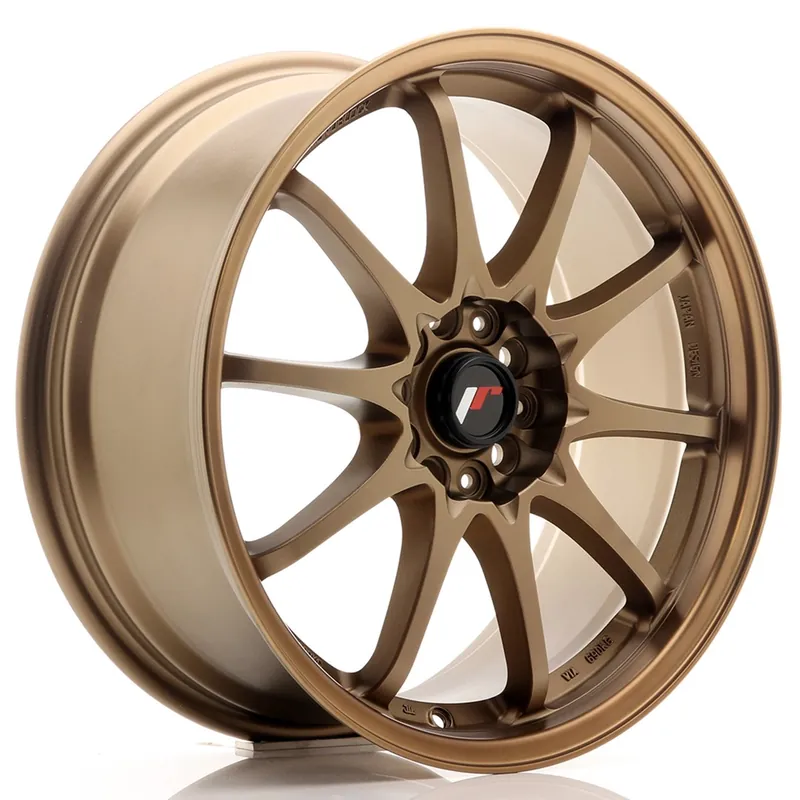 Janta aliaj 18″ JR Wheels JR5 18×8 ET35 5×114,3 Dark Anodized Bronze Premium