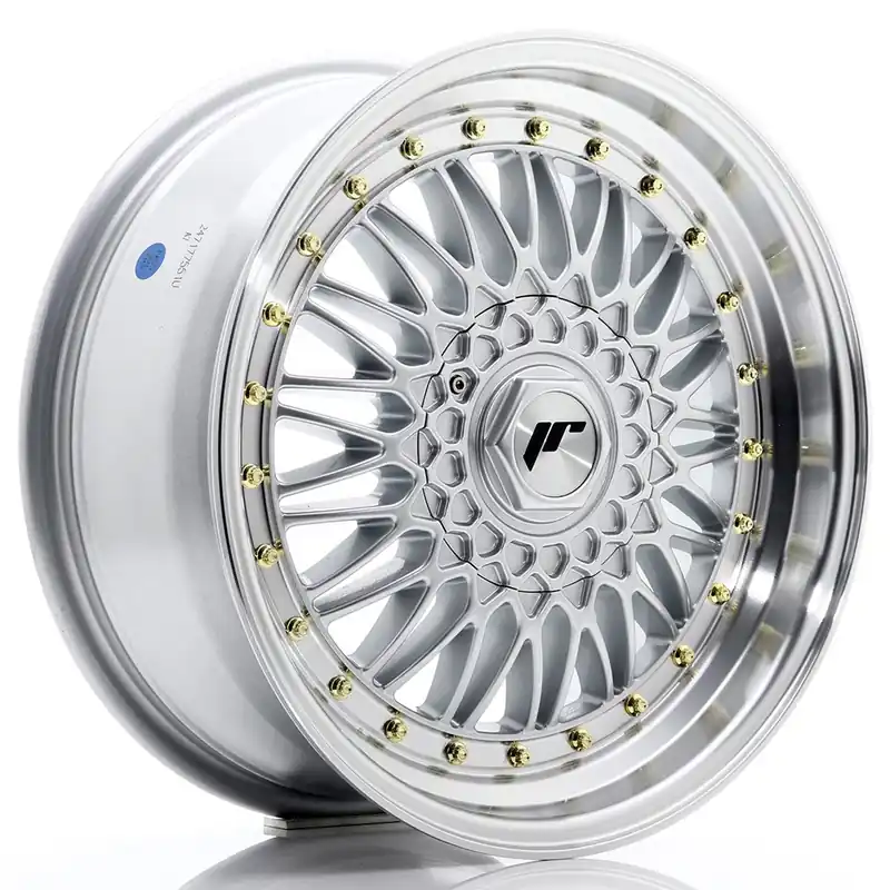 Cel mai bun preț Janta aliaj 17″ JR Wheels JR9 17×7,5 ET35 5×100/114 Silver w/ Machined Lip
