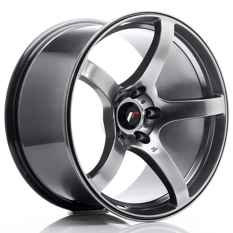 Janta aliaj 18″ JR Wheels JR32 18×9,5 ET18 5×114,3 Hyper Black Plată sigură