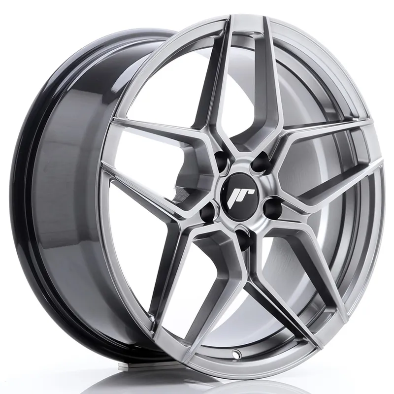 Janta aliaj 18″ JR Wheels JR34 18×8 ET35 5×120 Hyper Black Retur gratuit