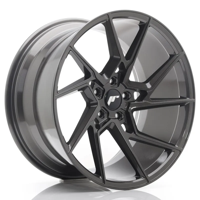 Janta aliaj 20″ JR Wheels JR33 20×10,5 ET30 5×120 Hyper Gray Plată sigură