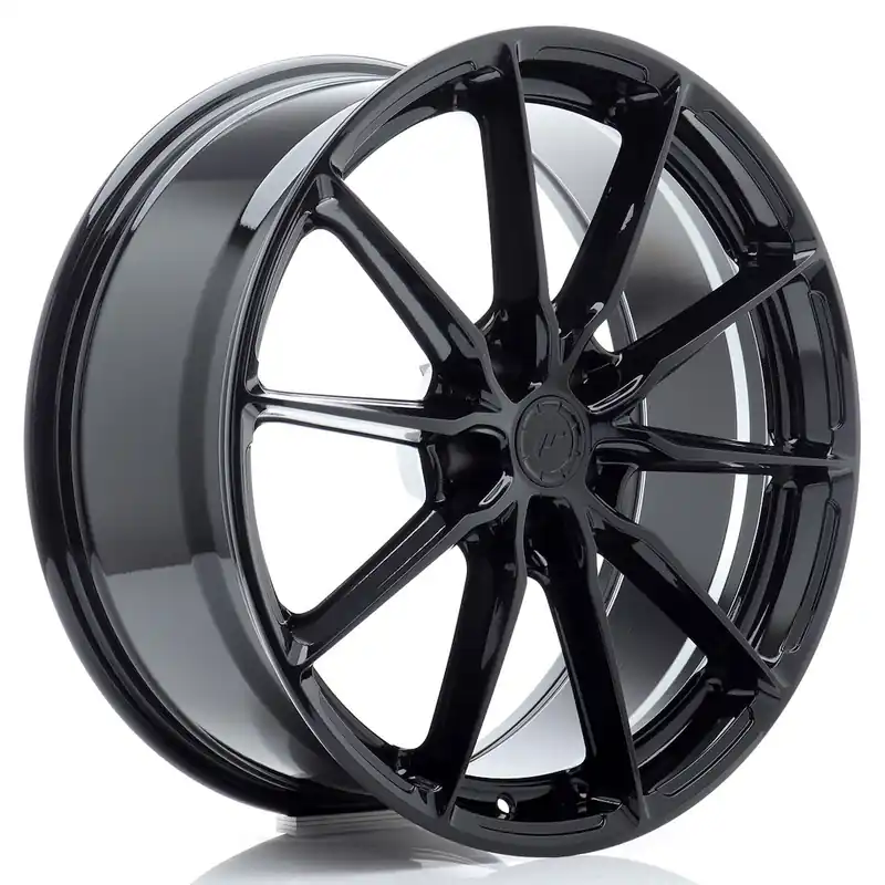 Janta aliaj 20″ JR Wheels JR37 20×8,5 ET25 5×112 Gloss Black Calitate înaltă