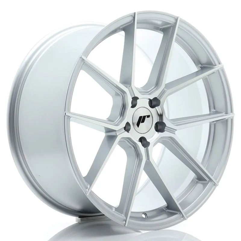 Cel mai vândut Janta aliaj 20″ JR Wheels JR30 20×10 ET41 5×112 Silver Machined Face
