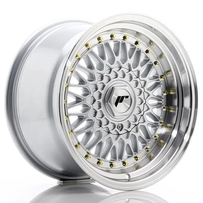 Janta aliaj 16″ JR Wheels JR9 16×9 ET20 BLANK Silver w/ Machined Lip Reduceri