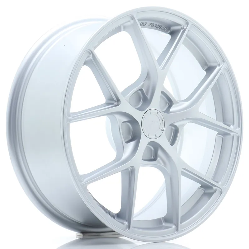 Janta aliaj 17″ JR Wheels SL01 17×7 ET20-40 5H BLANK Matt Silver Plată sigură