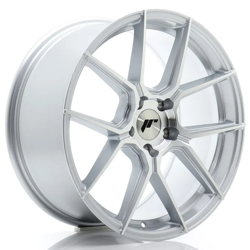 Plată securizată Janta aliaj 18″ JR Wheels JR30 18×8,5 ET45 5×112 Silver Machined Face