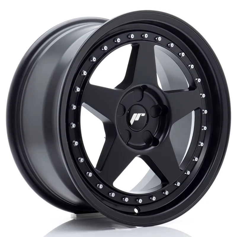 Janta aliaj 17″ JR Wheels JR6 17×8 ET20-35 5H BLANK Matt Black Disponibil imediat