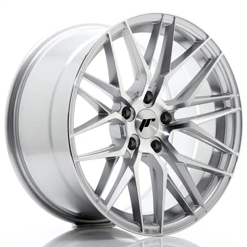 Janta aliaj 18″ JR Wheels JR28 18×9,5 ET35 5×120 Silver Machined Face Lichidare de stoc