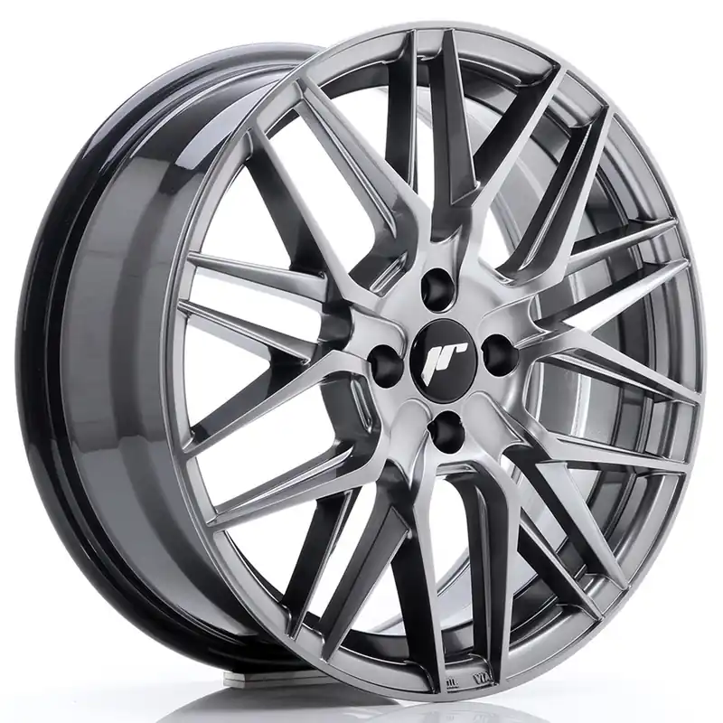 Janta aliaj 17″ JR Wheels JR28 17×7 ET40 4×100 Hyper Black Reducere extra