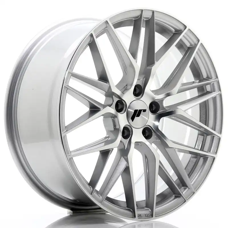 Janta aliaj 18″ JR Wheels JR28 18×8,5 ET40 5×112 Silver Machined Face Plată sigură