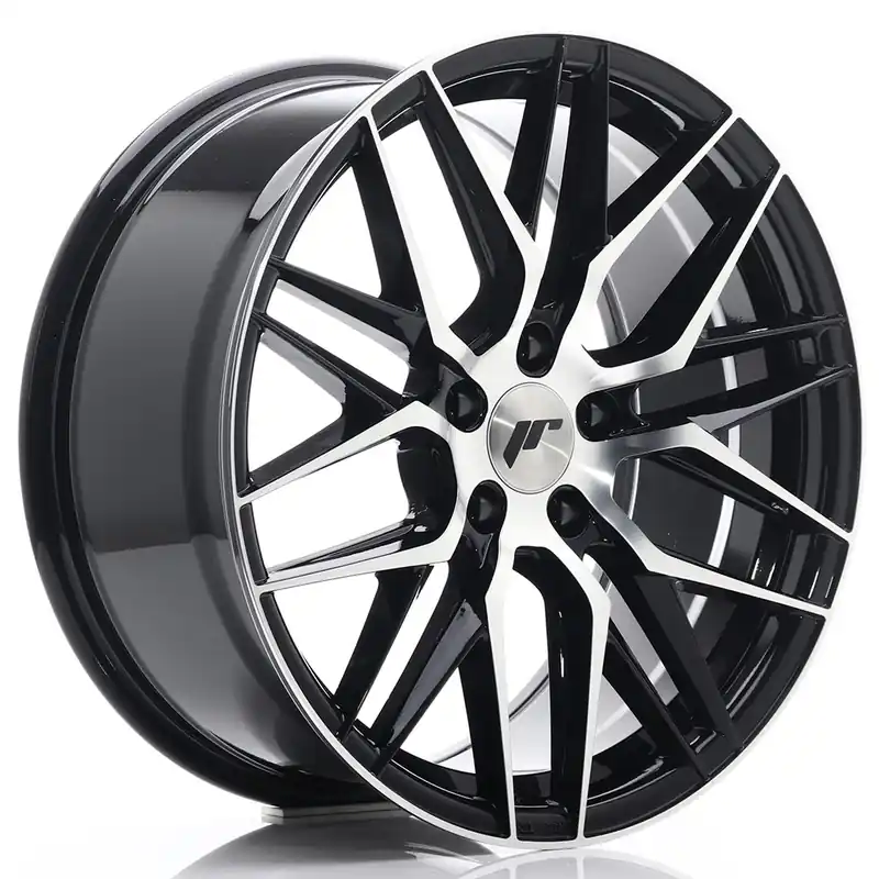 Premium Janta aliaj 18″ JR Wheels JR28 18×8,5 ET40 5×112 Gloss Black Machined Face