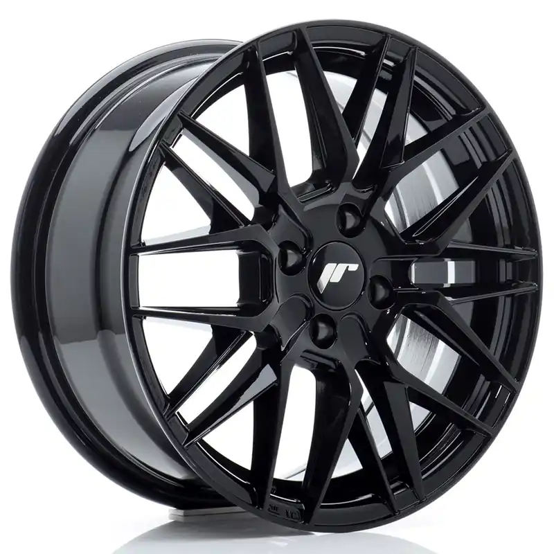 Janta aliaj 16″ JR Wheels JR28 16×7 ET25 4×100 Gloss Black Ofertă limitată