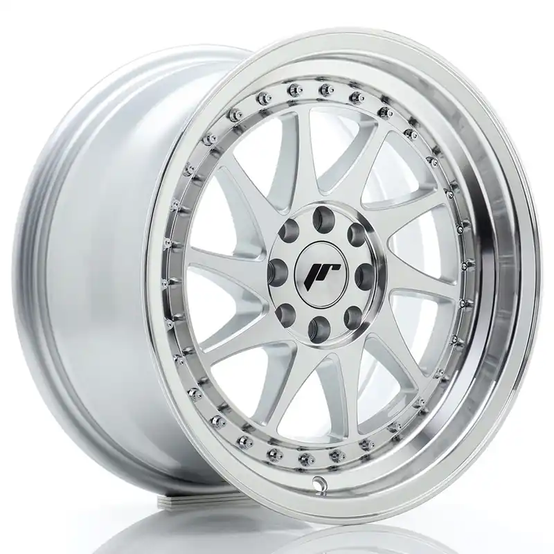 Retur ușor Janta aliaj 16″ JR Wheels JR26 16×8 ET25 4×100/108 Silver Machined Face