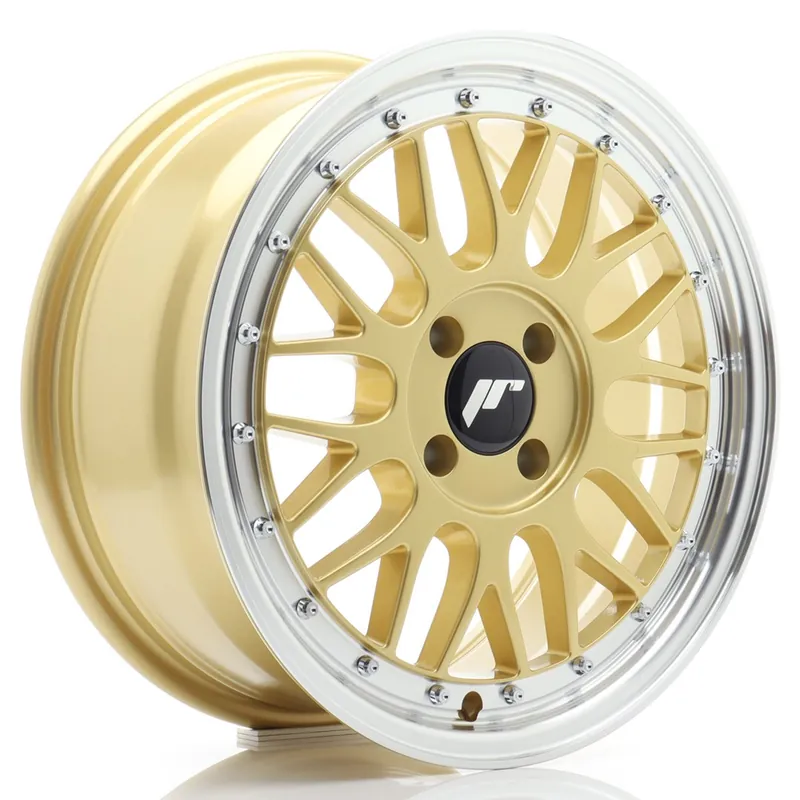 Vezi acum Janta aliaj 16″ JR Wheels JR23 16×7 ET20 4×100 Gold w/ Machined Lip