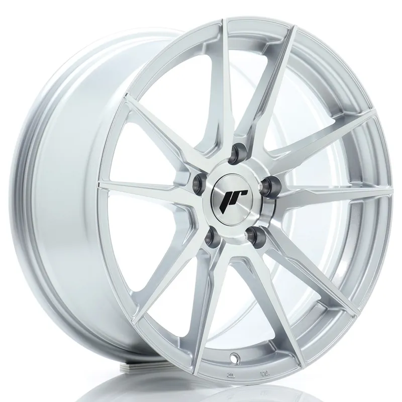 Ofertă de sezon Janta aliaj 17″ JR Wheels JR21 17×8 ET35 5×100 Silver Machined Face