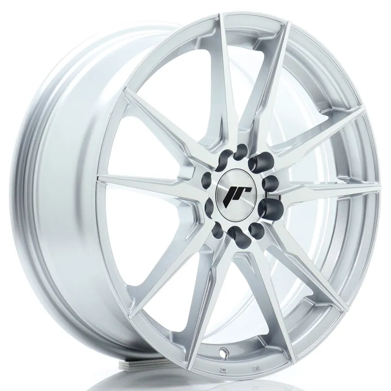 Janta aliaj 17″ JR Wheels JR21 17×7 ET40 5×100/114 Silver Machined Face Ieftin