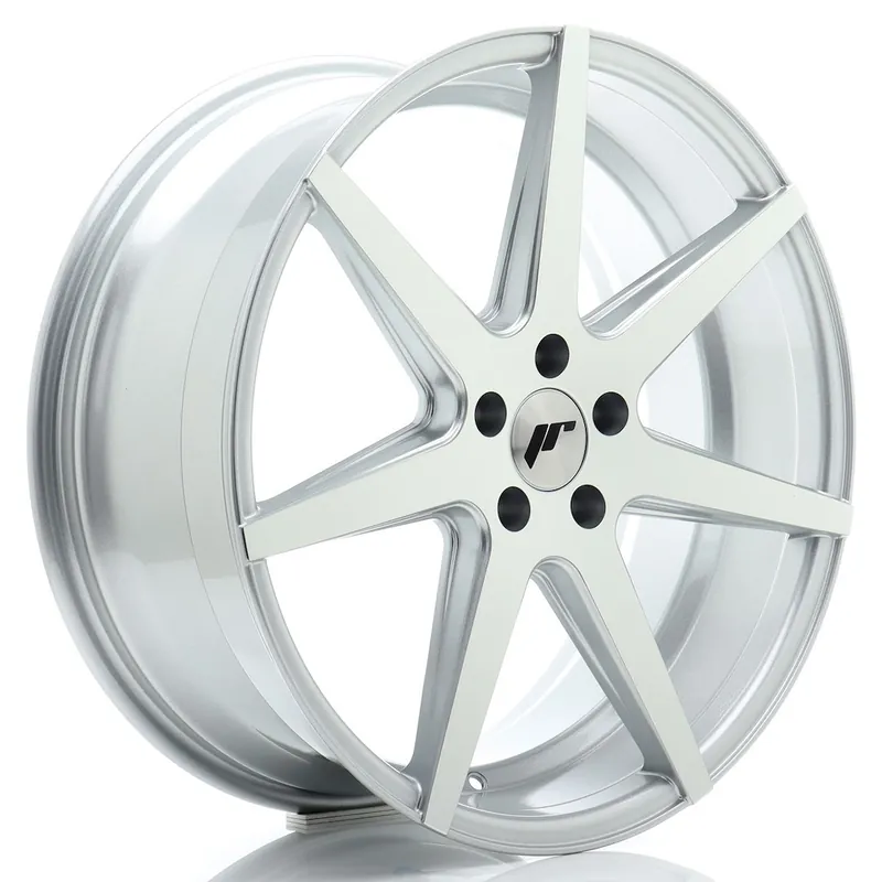 Janta aliaj 20″ JR Wheels JR20 20×8,5 ET35 5×112 Silver Machined Face Transport gratuit