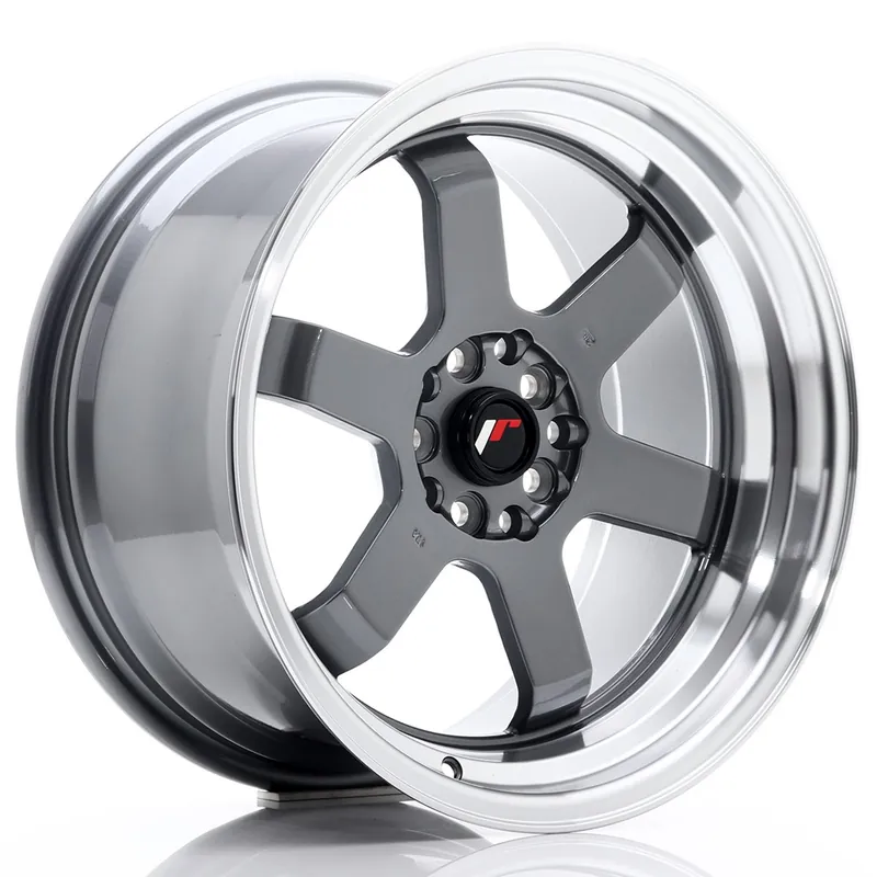 Janta aliaj 17″ JR Wheels JR12 17×9 ET25 5×100/114 Gun Metal Doar azi