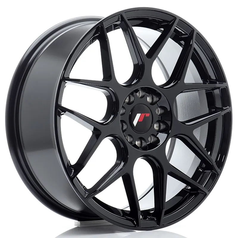 Janta aliaj 18″ JR Wheels JR18 18×7,5 ET40 5×112/114 Gloss Black Ieftin
