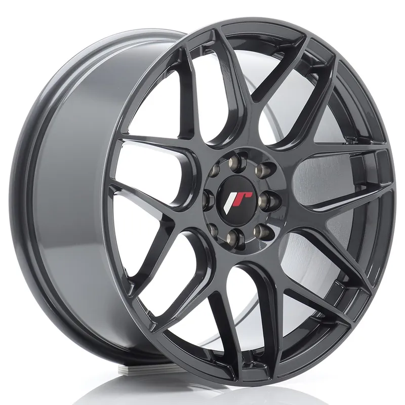 Janta aliaj 17″ JR Wheels JR18 17×8 ET35 4×100/114 Hyper Gray Livrare rapidă