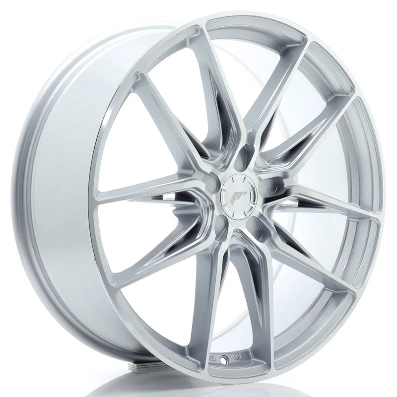Janta aliaj 20″ JR Wheels JR44 20×8 ET20-40 5H BLANK Silver w/ Machined Face Mai ieftin