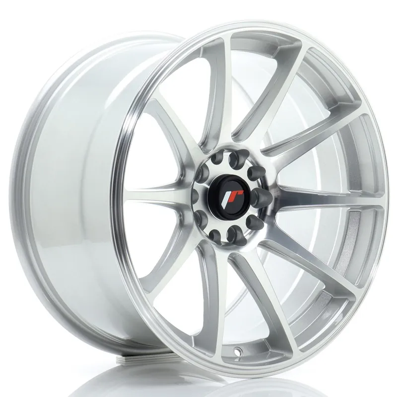 Janta aliaj 18″ JR Wheels JR11 18×9,5 ET30 5×112/114 Silver Machined Face Calitate înaltă