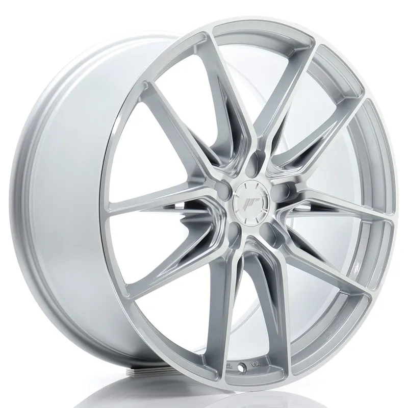 Janta aliaj 20″ JR Wheels JR44 20×9,5 ET20-57 5H BLANK Silver w/ Machined Face Premium