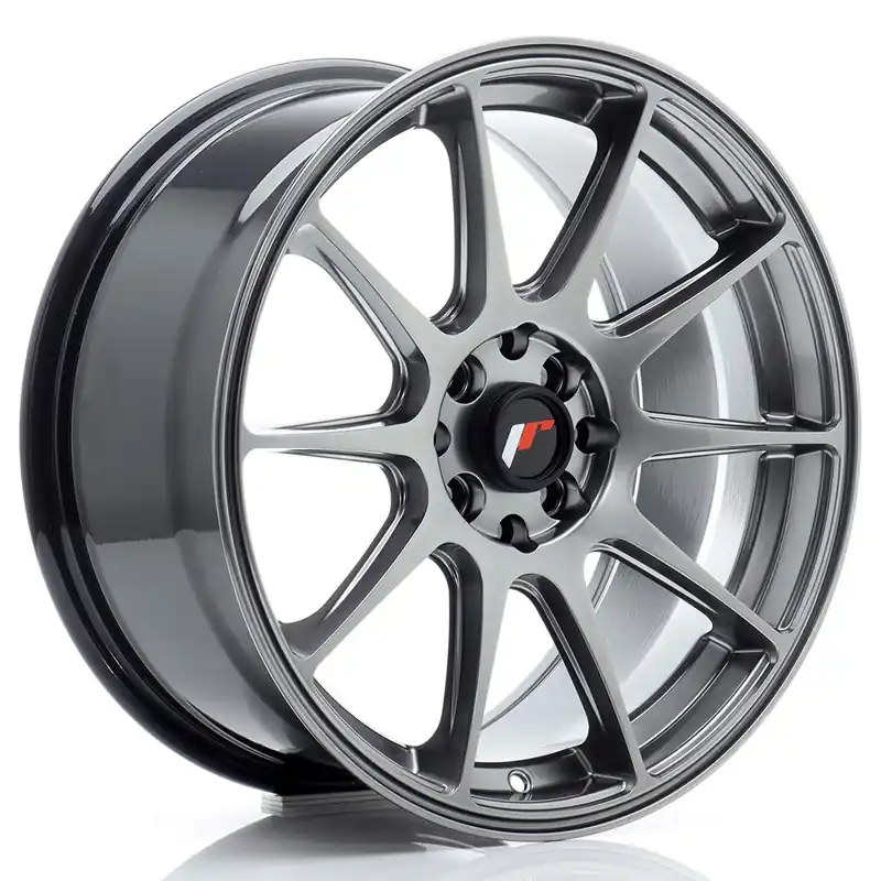 Janta aliaj 17″ JR Wheels JR11 17×8 ET35 4×100/114,3 Hyper Black Reducere de preț