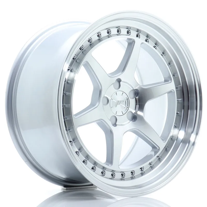 Disponibil imediat Janta aliaj 18″ JR Wheels JR43 18×9,5 ET15-35 5H BLANK Silver Machined Face