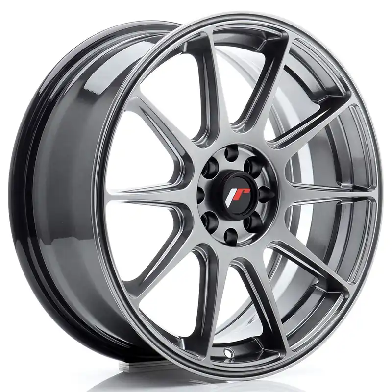 Janta aliaj 17″ JR Wheels JR11 17×7 ET35 4×100/114,3 Hyper Black Livrare expres