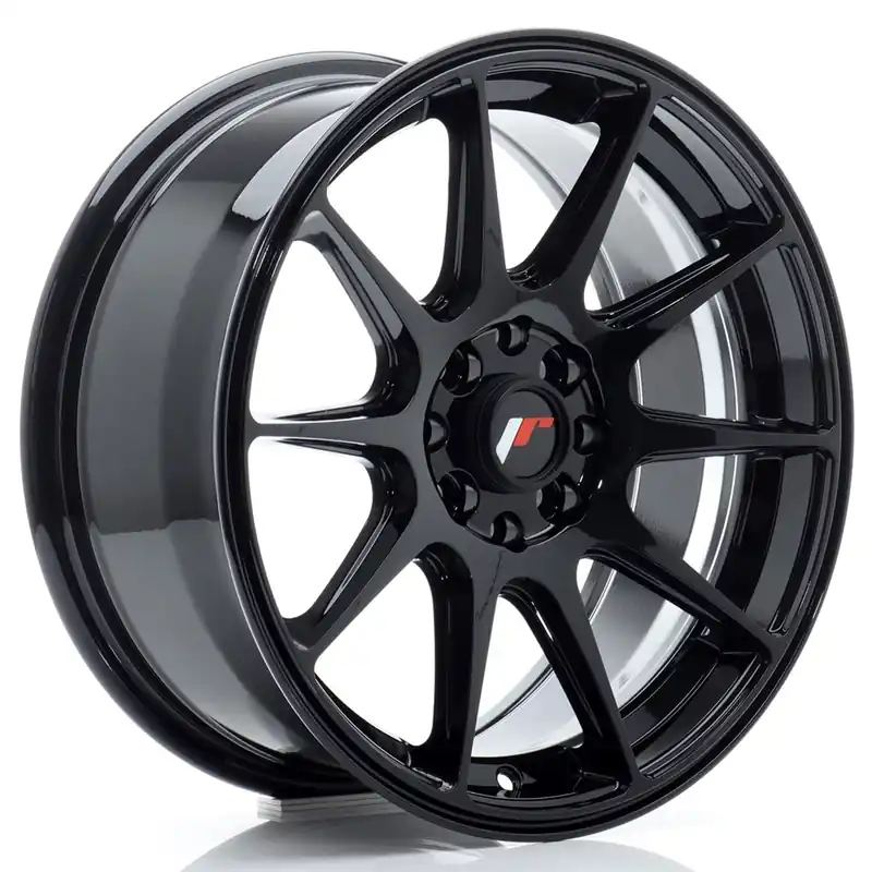 Janta aliaj 16″ JR Wheels JR11 16×7 ET30 4×100/114 Gloss Black Ieftin