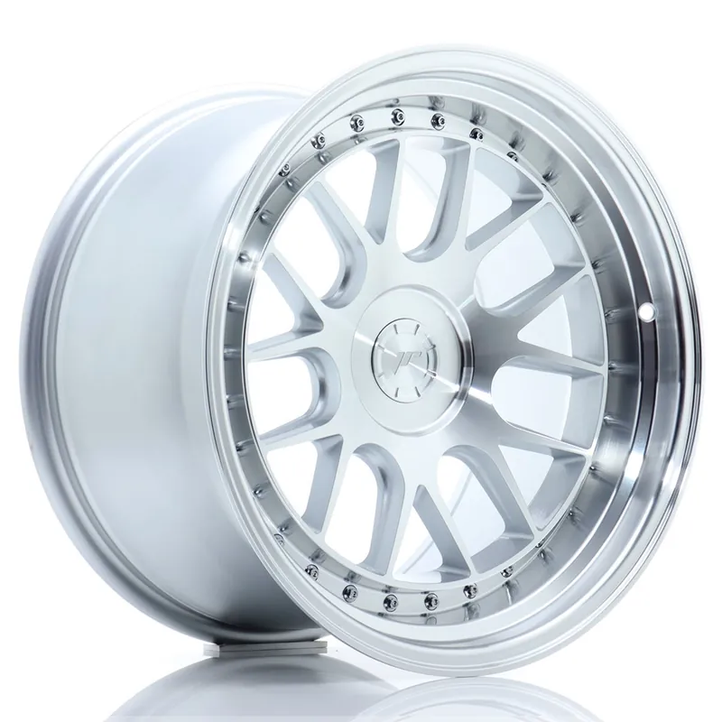 Janta aliaj 18″ JR Wheels JR40 18×10,5 ET15-22 5H BLANK Silver Machined Face Doar azi