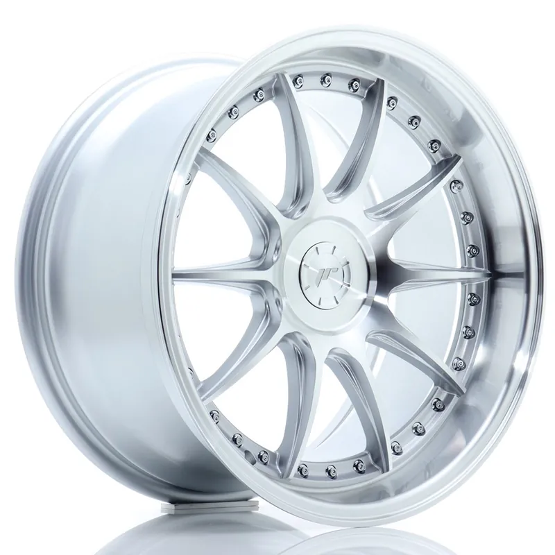 Janta aliaj 18″ JR Wheels JR41 18×9,5 ET15-35 5H BLANK Silver Machined Face Transport gratuit