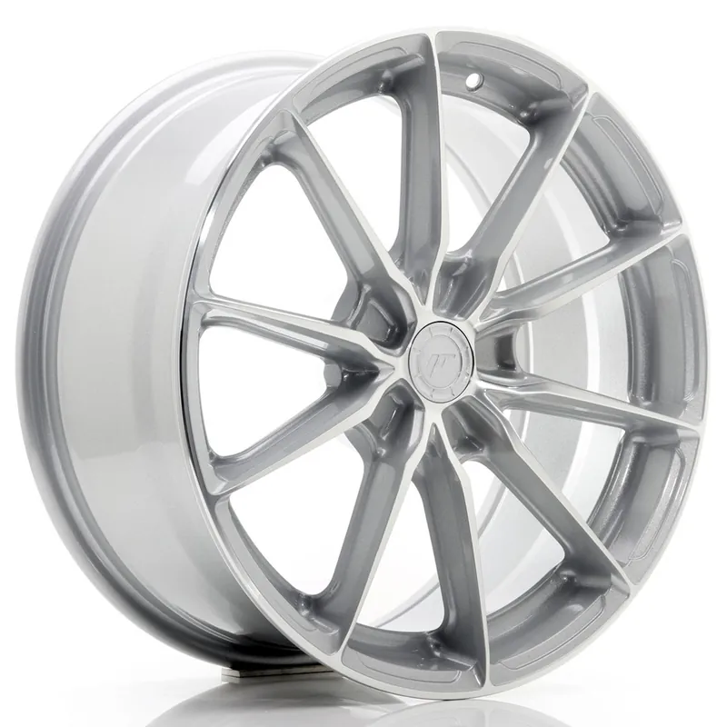 Janta aliaj 18″ JR Wheels JR37 18×8 ET35 5×120 Silver Machined Disponibil imediat