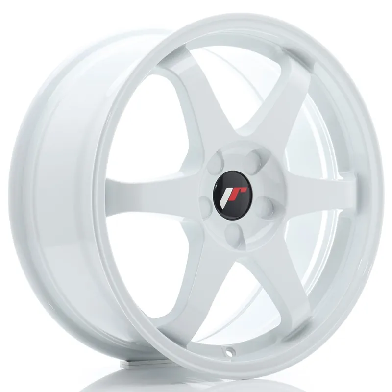 Janta aliaj 18″ JR Wheels JR3 18×8 ET40 5×114,3 White Plată securizată