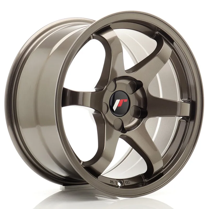 Janta aliaj 17″ JR Wheels JR3 17×9 ET20-35 5H BLANK Bronze Livrare gratuită