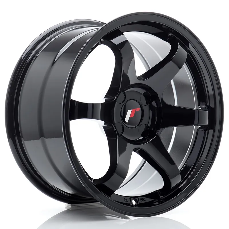 Ieftin Janta aliaj 17″ JR Wheels JR3 17×9 ET20-35 4H BLANK Gloss Black